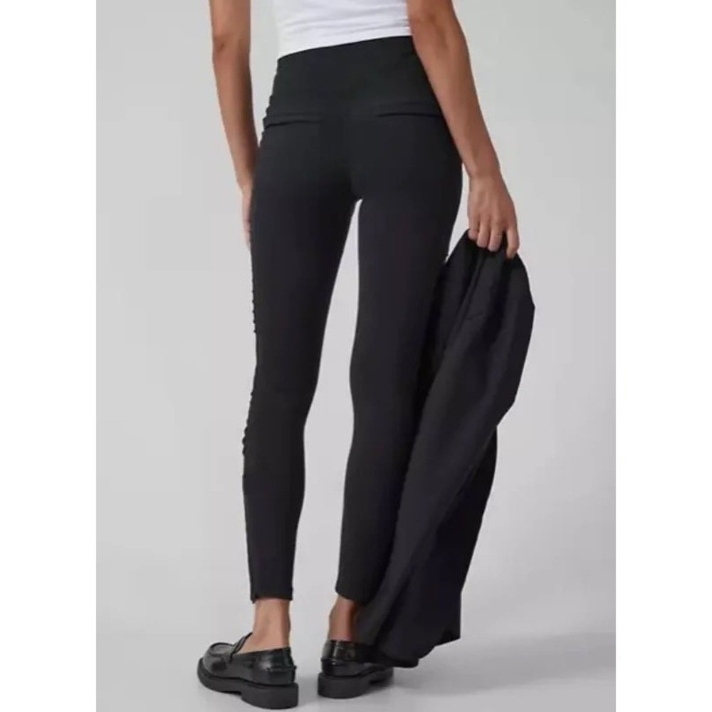 Athleta Delancey Moto Tight High Waisted Zip Ankle Yoga Pants - Picture 3 of 10